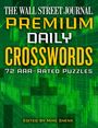 "The Wall Street Journal. Premium Daily Crosswords. 72 AAA-rated puzzles. Edited by Mike Shenk." Börsenkurse als Hintergrund.