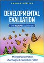 Text: "DEVELOPMENTAL EVALUATION", "The ADAPT Experience", "second edition". Darstellung von Schmetterlingen über Bäumen.