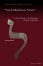 Neriah Klein: "And the Records are Ancient", Buch
