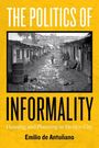"The Politics of Informality: Housing and Planning in Mexico City" von Emilio de Antuñano. Schwarz-Weiß-Foto einer Siedlung.