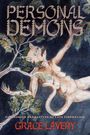 "Personal Demons" oben, "Possession Narratives of Late Liberalism" unten, Autorin: Grace Lavery. Eine Fantasieillustration.