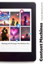 „Content Machines“ von Sarah Brouillette. Sechs Illustrationen mit „Gefällt mir“- und „Herz“-Symbolen, Paarmotive.