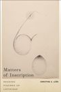 Christina A León: Matters of Inscription, Buch