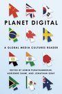 "Planet Digital: A Global Media Cultures Reader" steht oben. Darunter Flaggen als Mauspfeile, 12 verschiedene Länder.