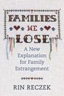 "FAMILIES WE LOSE: A New Explanation for Family Estrangement" von Rin Reczek. Kreuzstich-Stil mit Herzen.
