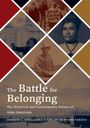 "The Battle for Belonging", historische und zeitgenössische Politik asiatischer Amerikaner. Fotografien im Hintergrund.