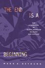 Text: "THE END IS A BEGINNING, THE APOCALYPSE IN BLACK AMERICAN RELIGION AND CULTURE, MARK A. DEYOUNG." Blau-lila Cover.