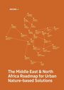 "The Middle East & North Africa Roadmap for Urban Nature-based Solutions." Netzdiagramm verbindet Städte und Länder.