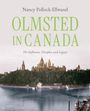 Buchtitel: "Olmsted in Canada". Darunter: "His Influence, Disciples, and Legacy". Gebäude im Hintergrund.
