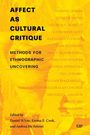 Daniel White: Affect as Cultural Critique, Buch