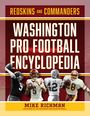 "Washington Pro Football Encyclopedia" von Mike Richman. Cover mit Fußballspielern in Aktion.