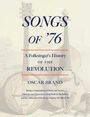 Text: "SONGS OF '76: A Folksinger's History of the REVOLUTION. OSCAR BRAND."

Illustration: Banjo und Geige im Hintergrund.