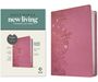 : NLT Personal Size Giant Print Bible, Filament Enabled Edition (Red Letter, Leatherlike, Peony Pink), Buch