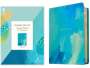 : NLT Courage for Life Study Bible for Women (Leatherlike, Brushed Aqua Blue, Filament Enabled), Buch