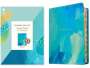 : NLT Courage for Life Study Bible for Women (Leatherlike, Brushed Aqua Blue, Indexed, Filament Enabled), Buch
