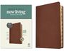 : NLT Super Giant Print Bible, Filament-Enabled Edition (Genuine Leather, Brown, Indexed, Red Letter), Buch