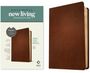: NLT Thinline Center-Column Reference Bible, Filament-Enabled Edition (Red Letter, Genuine Leather, Brown), Buch