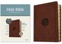 : KJV Wide Margin Bible, Filament-Enabled Edition (Leatherlike, Dark Brown Medallion, Indexed, Red Letter), Buch