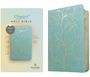 : NLT Student Bible, Thinline Reference, Filament-Enabled Edition (Leatherlike, Tropical Iris Teal Blue, Red Letter), Buch