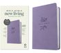 : NLT Large Print Premium Value Thinline Bible, Filament-Enabled Edition (Leatherlike, Lavender Song), Buch
