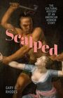 „Scalped“ in großen Schriftzeichen. Illustration zeigt einen Mann mit erhobenem Tomahawk über einer erschrockenen Frau.