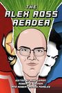 Text: "The Alex Ross Reader". Illustration dreier Comicfiguren mit einem Porträt in der Mitte. Bearbeitet von drei Autoren.