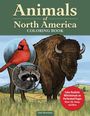 Sam Morrison: Animals of North America Coloring Book, Buch
