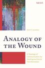 Titel: "Analogy of the Wound" von Kevin P. Considine. Oben abstraktes Gemälde, links Logo, ruhige Farbtöne.
