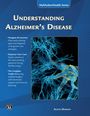 „Understanding Alzheimer's Disease“: Informationen zur Diagnose und Pflege, Hilfe für Familien. Bild von neuronalen Strukturen.