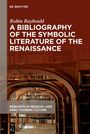 "Robin Raybould: A Bibliography of the Symbolic Literature of the Renaissance." Bücherregale in einem gewölbten Raum.