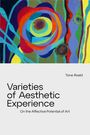 "Varieties of Aesthetic Experience: On the Affective Potential of Art," von Tone Roald. Bunte, abstrakte, kreisförmige Illustration.