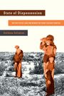 Texte: "State of Dispossession", "The Politics of Land and Memory on China’s Kazakh Frontier", "Guldana Salimjan". Illustration: Drei Personen in einer Landschaft.
