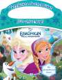 : Disney Die Eiskönigin - Verrückte Such-Bilder für unterwegs - Wimmelbuch - Pappbilderbuch mit Stift und abwischbaren Seiten ab 3 Jahren, Buch