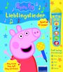 : Peppa Pig - Lieblingslieder - Mikrofonbuch - Pappbilderbuch mit abnehmbarem Mikrofon mit 5 lustigen Stimmklängen und 10 Melodien - Peppa Wutz, Buch