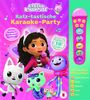 : Gabby's Dollhouse - Katz-tastische Karaoke Party - Mikrofonbuch - Pappbilderbuch mit abnehmbarem Mikrofon mit 5 Stimmklängen und 10 Melodien, Buch