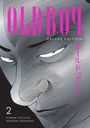 "OLD BOY DELUXE EDITION", jap. Schriftzeichen, Autoren: Garon Tsuchiya, Nobuaki Minegishi, Vol. 2, Gesicht in Grautönen.