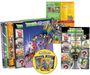 "Plants vs. Zombies" oben größer dargestellt, darunter bunte Cartoon-Figuren wie Zombies und Pflanzen in actiongeladenen Szenen.