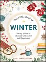 "The Little Book of Winter" steht in der Mitte, umgeben von winterlichen Illustrationen wie Handschuhen und Tannenzweigen.
