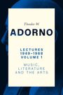 Theodor W. Adorno: Lectures 1949-1968, Volume 1, Buch