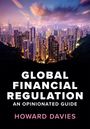 "GLOBAL FINANCIAL REGULATION: AN OPINIONATED GUIDE" von Howard Davies. Skyline einer beleuchteten Stadt bei Nacht.