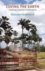 "Loving the Earth: Undoing Colonial Inhabitation, Malcom Ferdinand." Palmen mit Wolkenhimmel im Hintergrund.