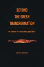 "BEYOND THE GREEN TRANSFORMATION: ON THE WAY TO A POSTLIBERAL MODERNITY" von Ingolfur Blühdorn. Unten eine Silhouette.