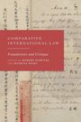 Text: "Comparative International Law: Foundations and Critique. Edited by Robert Schütze and Mathias Siems." Hintergrund hat alte Schriftstücke.