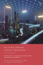 Titel: Future-Proof Legal Services. Untertitel: How Innovation, Legal Tech and AI Reshape Legal Market. Stadtbild mit Lichtern.