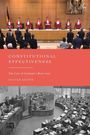"Constitutional Effectiveness: The Case of Germany's Basic Law" von Dieter Grimm. Oben Gerichtszenen, unten Parlamentsdebatte.