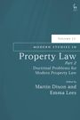 Modern Studies in Property Law, Volume 13, Part 1, Buch