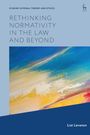 Rethinking Normativity in the Law and Beyond. Abstraktes Gemälde mit kräftigen Gelb- und Blautönen.