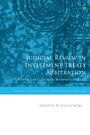 Text: „Judicial Review in Investment Treaty Arbitration“, „The Impact of Customary International Law“, „Josefin N Engström“. Oben blaues Muster.