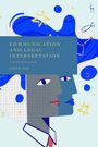 "COMMUNICATION AND LEGAL INTERPRETATION, DAVID TAN". Illustration mit abstrakten Gesichtern und blauen, goldenen Elementen.