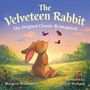 "The Velveteen Rabbit. The Original Classic Reimagined. Margery Williams. Illustrated by Lee Holland. Hase und Schmetterlinge im Feld."